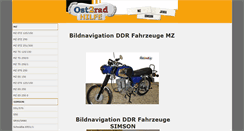 Desktop Screenshot of ost2rad-ersatzteilkatalog.de